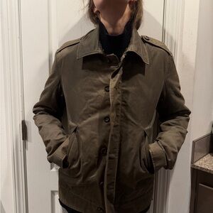 A.P.C. Khaki Military Jacket